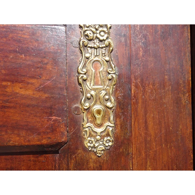 19th Century Louis Philippe Walnut Wardrobe For Sale - Image 10 of 18