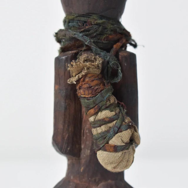 Wood Early 20th Century Yaka Miniature Fetish Figure For Sale - Image 7 of 9