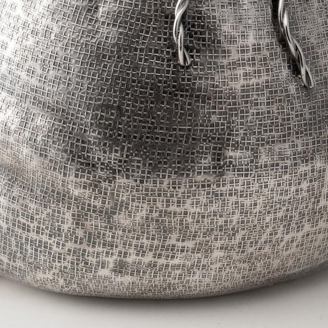Italian Silver Sack Champagne Cooler by Romeo Miracoli, Milan, 20th Century For Sale - Image 13 of 18
