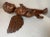 Antique 1800's Hand Carved Wood Religious Winged Cherub Cupid Sculpture Statue For Sale - Image 15 of 15