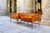 Pair of teak bedside tables with glass tops. Designer: Gio Ponti Manufacturer: La Permanente Mobili Cantù 1960s This piece...