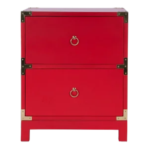 Ardennes Campaign End Table, Red
