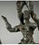 Chaim Gross Chaim Gross, Large Chaim Gross Mid Century Mod Bronze Sculpture Circus Acrobats WPA Artist For Sale - Image 4 of 10