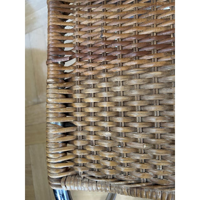 MR10 Rattan Cantilever Chairs, Set of 2 For Sale - Image 10 of 13