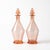 French Pink Glass Carafes with Stoppers, 1960s, Set of 2 For Sale - Image 11 of 11