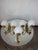 Vintage Brass Wall Lights with Frosted Glass Globes, 1960s, Set of 3 For Sale - Image 6 of 7