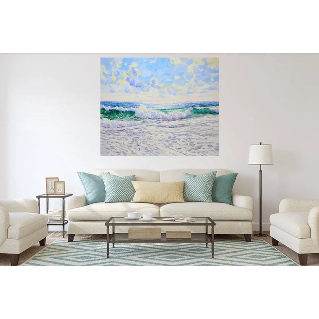 Ocean Music. Modern Original Painting. Iryna Kastsova For Sale - Image 6 of 8