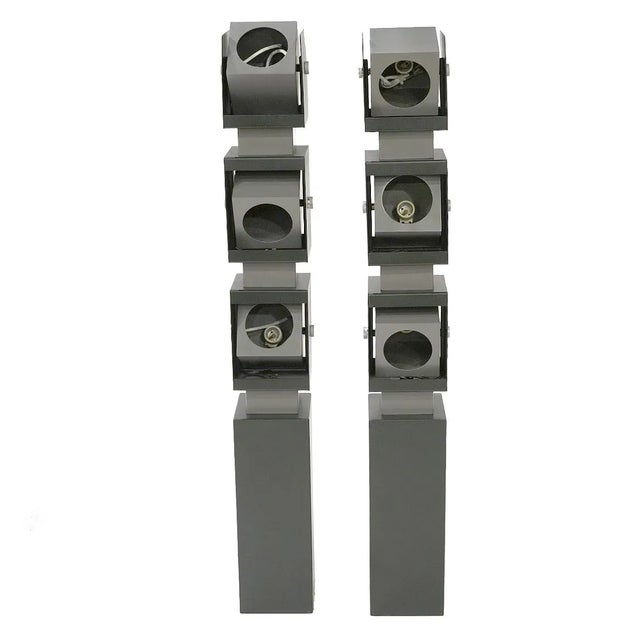 1960's Irving Richards Arteluce Floor Lamps Made in Italy rewired and in good workin condition showing normal signs of...