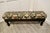 Long Upholstered Window Seat Stool. A Very attractive piece, the seat has new William Morris style floral print linen...