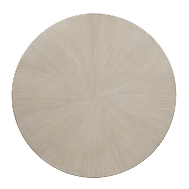 Bunny Williams Home Bunny Williams Home Fluted Pedestal Belvedere Dining Table in Whitewash For Sale - Image 4 of 7