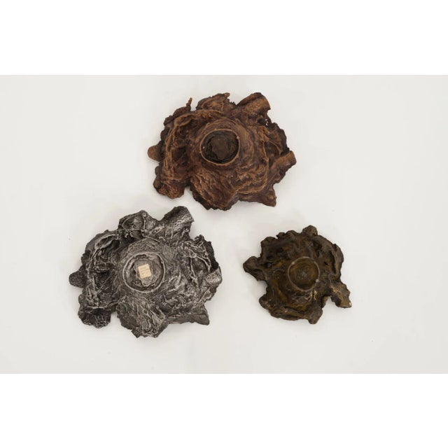 Metal Paul Evans Studio Collection of Three Freeform Bowls, 1965 For Sale - Image 7 of 16