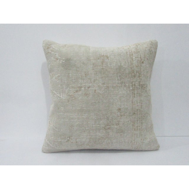 Beige Decorative Pillow Cover For Sale - Image 4 of 4