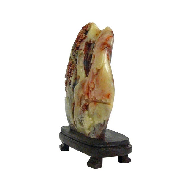 Chinese ShouShan Stone Tree Scenery Display Figure For Sale - Image 5 of 7