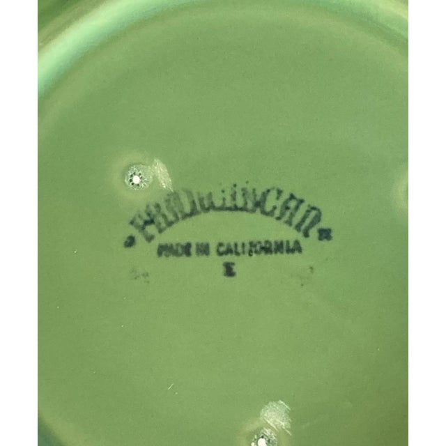 Ceramic 1930s Gladding McBean Franciscan Ware Jade Green Luncheon Set- 32 Pieces For Sale - Image 7 of 7