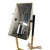 1970's Brass Demilune Desk Lamp by George Kovacs For Sale In Miami - Image 6 of 6