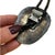 Vintage Sterling Silver Turquoise and Coral Bolo Tie For Sale - Image 4 of 4