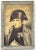 French Grisaille (Grey) Tapestry Portrait of Napoleon Bicorne Hat & Greatcoat For Sale - Image 4 of 10