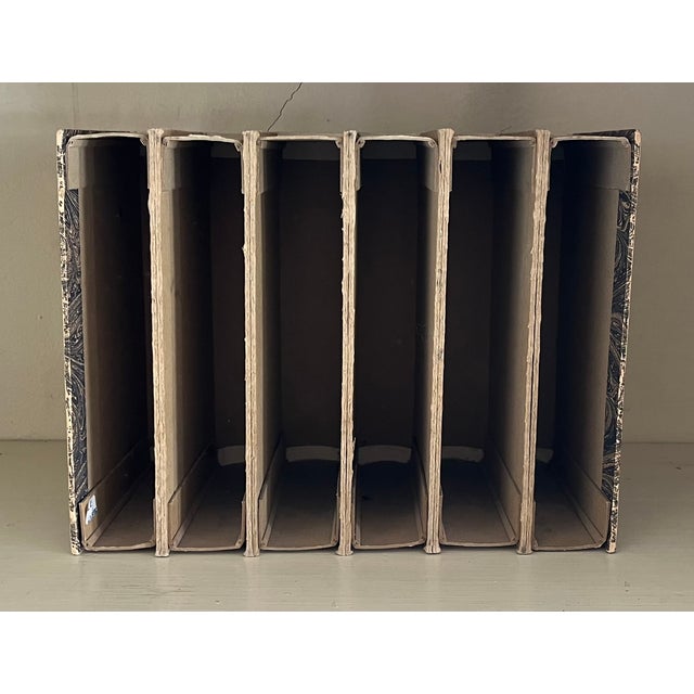 Paper Guy De Maupassant French Tromp l'Oeil Faux Fine Bindings Hollowed Out Books to Conceal or Hide Treasures For Sale - Image 7 of 12