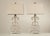 Traditional Traditional Pair of Silver Painted Table Lamps - a Pair For Sale - Image 3 of 18