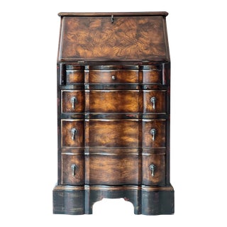 Hooker Furniture Rustic European Small Slant Front Desk For Sale