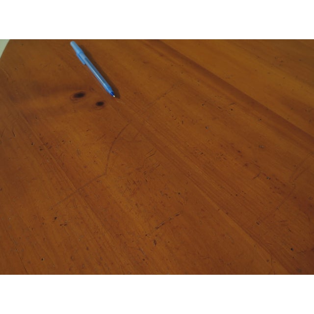 Brown Baker Demilune Shaped Regency Style Pine Sideboard For Sale - Image 8 of 12