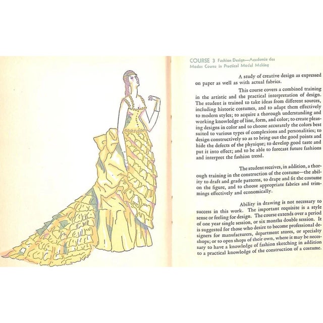 "Fashion Academy" Book 1938 Hartman, Emil For Sale In New York - Image 6 of 12