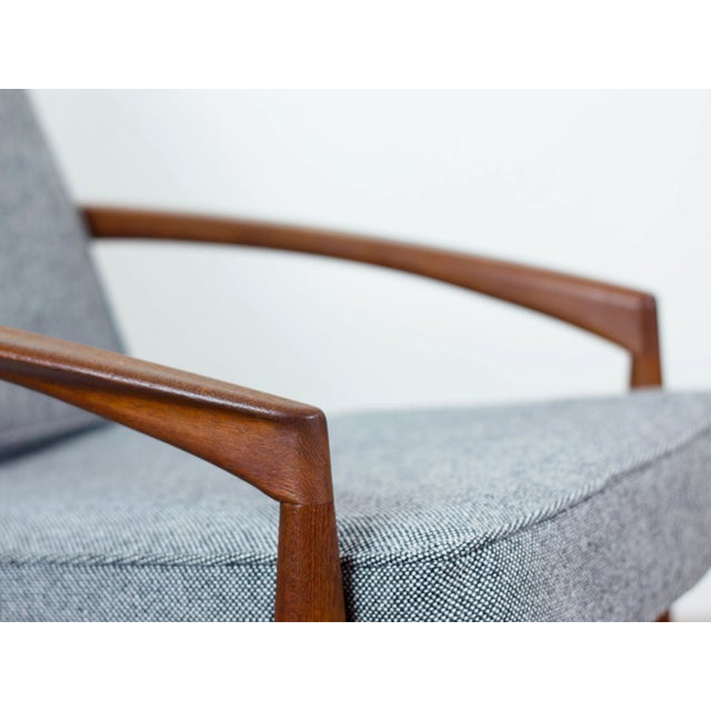 Kai Kristainsen Paper Knife Chair in Teak for Magnus Olesen For Sale - Image 11 of 13
