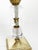 Brass and Acrylic Glass Table Lamp, France, 1940s For Sale - Image 6 of 12
