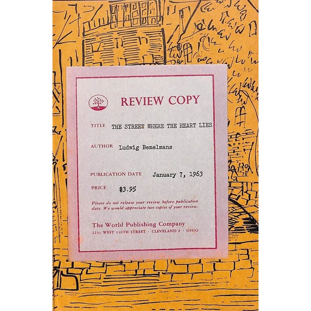 BEMELMANS, Ludwig [236] pp. The World Publishing Company 1962 First Edition 8 1/4" x 5 3/4" Review Copy card laid-in The...