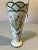 White Mid 20th Century Tole Hand Painted Vase For Sale - Image 8 of 12