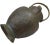 Metal Antique Large Moroccan Brass Berber Vessel With Spouts & Handle For Sale - Image 7 of 8