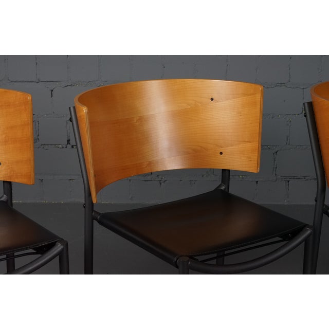 Lila Hunter Dining Chairs by Phillipe Starck for XO Design, 1985, Set of 4 For Sale - Image 9 of 18