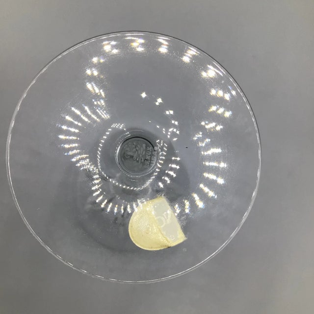 Lenox Firelight Blown Cut Crystal Water Goblet - 1 For Sale - Image 9 of 13