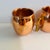 1990s Vintage Miniature Copper Mugs Set/4 For Sale - Image 5 of 6