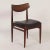 Black Rosewood Dining Chairs with New Black Leather, 1960s, Set of 4 For Sale - Image 8 of 13