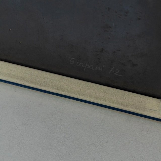 Italian Modern Lithographic Poster by Angela Trapani, 1972 For Sale - Image 4 of 10