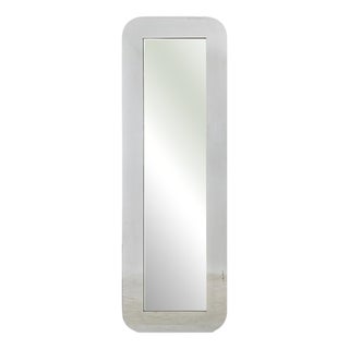 Rectangular Mirror in Polished Metal, Italy, 1970s For Sale
