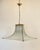 Glass and Brass Ceiling Light, 1960s For Sale - Image 5 of 16