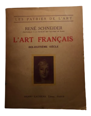 1926 l'Art Francais Rene Schneider