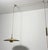 1st Edition Brass Pendant Lamp with Counterweight attributed to Florian Schulz, 1960s For Sale - Image 3 of 17