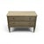 A classic pair of antique Gustavian-style chests of drawers in a warm and dark grey finish. The top is antique white. A...