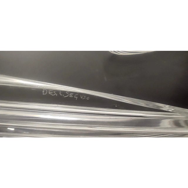 Vintage Sommerso Glass Centerpieces by Livio Seguso, 1970s, Set of 2 For Sale - Image 11 of 12