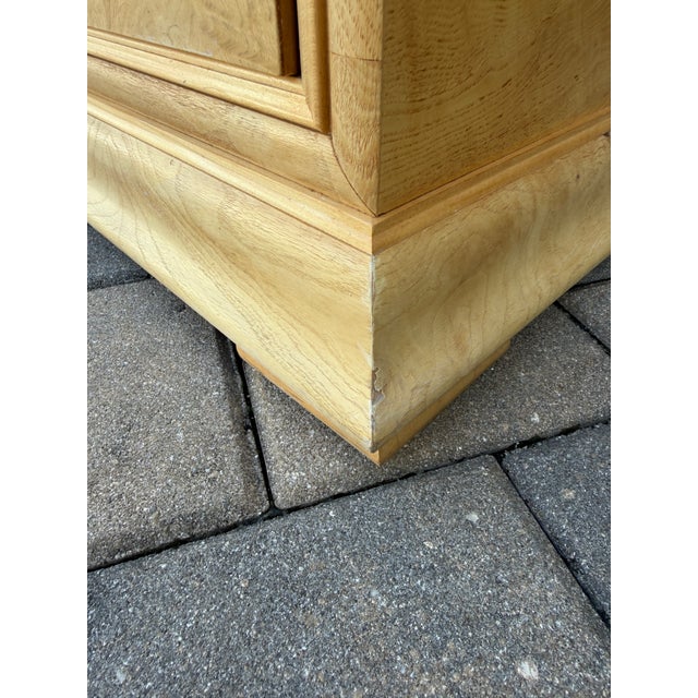 1990s Henredon French Regency Charles X Burl Wood Nightstands, Pair For Sale - Image 12 of 12
