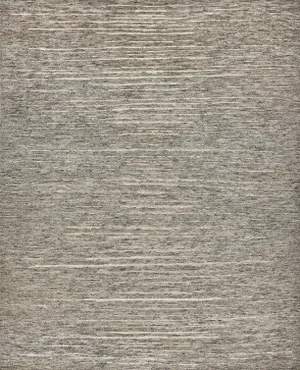 Exquisite Rugs Eaton Hand-Knotted New Zealand Wool & Bamboo Silk Gray Rug-8'X10'