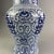 Blue Large Classic Chinese Blue and White "Double Happiness" Phoenix Tail Vase For Sale - Image 8 of 8