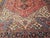 French Country Vintage Oversize Heriz Rug, Hand-Knotted Geometric Pattern, Red & Ivory, 11’ X 19’ For Sale - Image 3 of 12