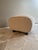 Wood Armchairs and Footstool in Walnut and Fabric, Italy, 1950s, Set of 3 For Sale - Image 7 of 10