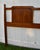 Vintage Mid Century Modern Full Walnut Headboard Arched Sculpted MCM 1960s For Sale - Image 9 of 14