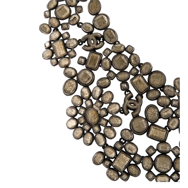 CHANEL Bib Necklace Goossens: 2010 Cruise This fabulous bib necklace from the runway collection is Made by Goossens Robert...
