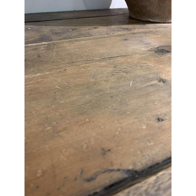 18th Century English Oak Chest on Stand For Sale - Image 12 of 18